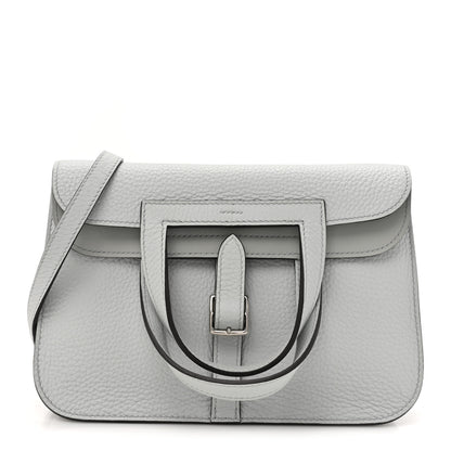 Hermes Taurillon Clemence Halzan 25 Halzan Bleu Pale 1 of 11