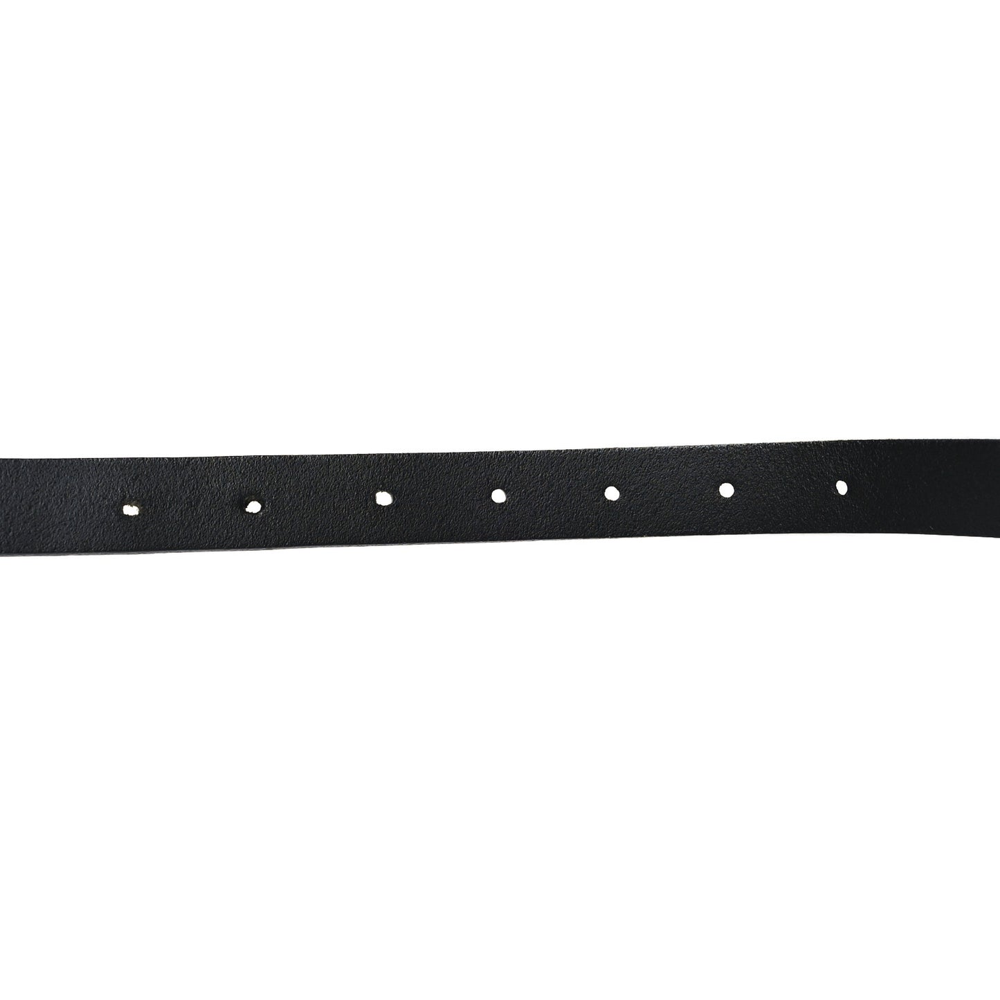 Calfskin Horsebit Buckle Belt 110 44 Black
