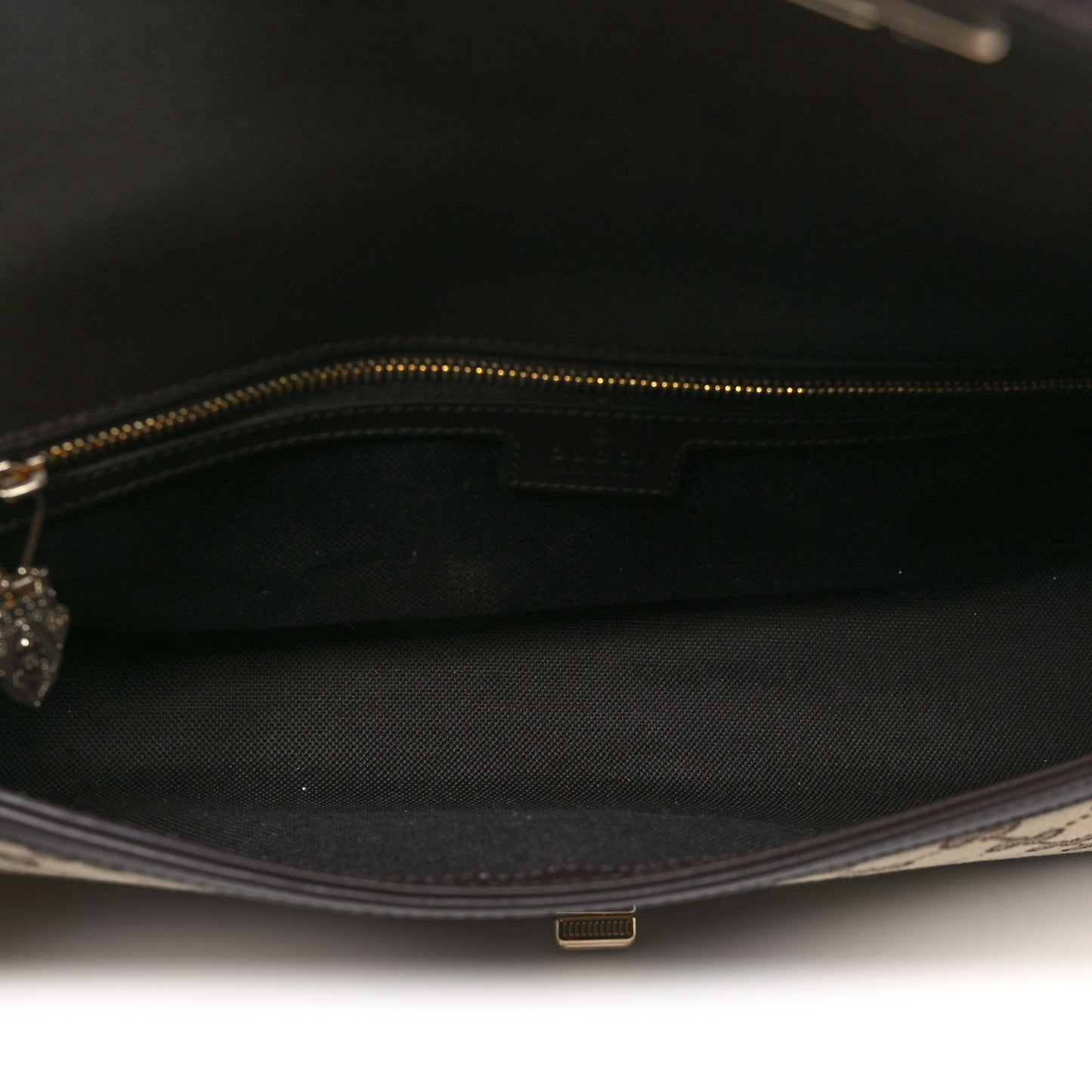 Monogram Medium Luce Shoulder Bag Beige Ebony