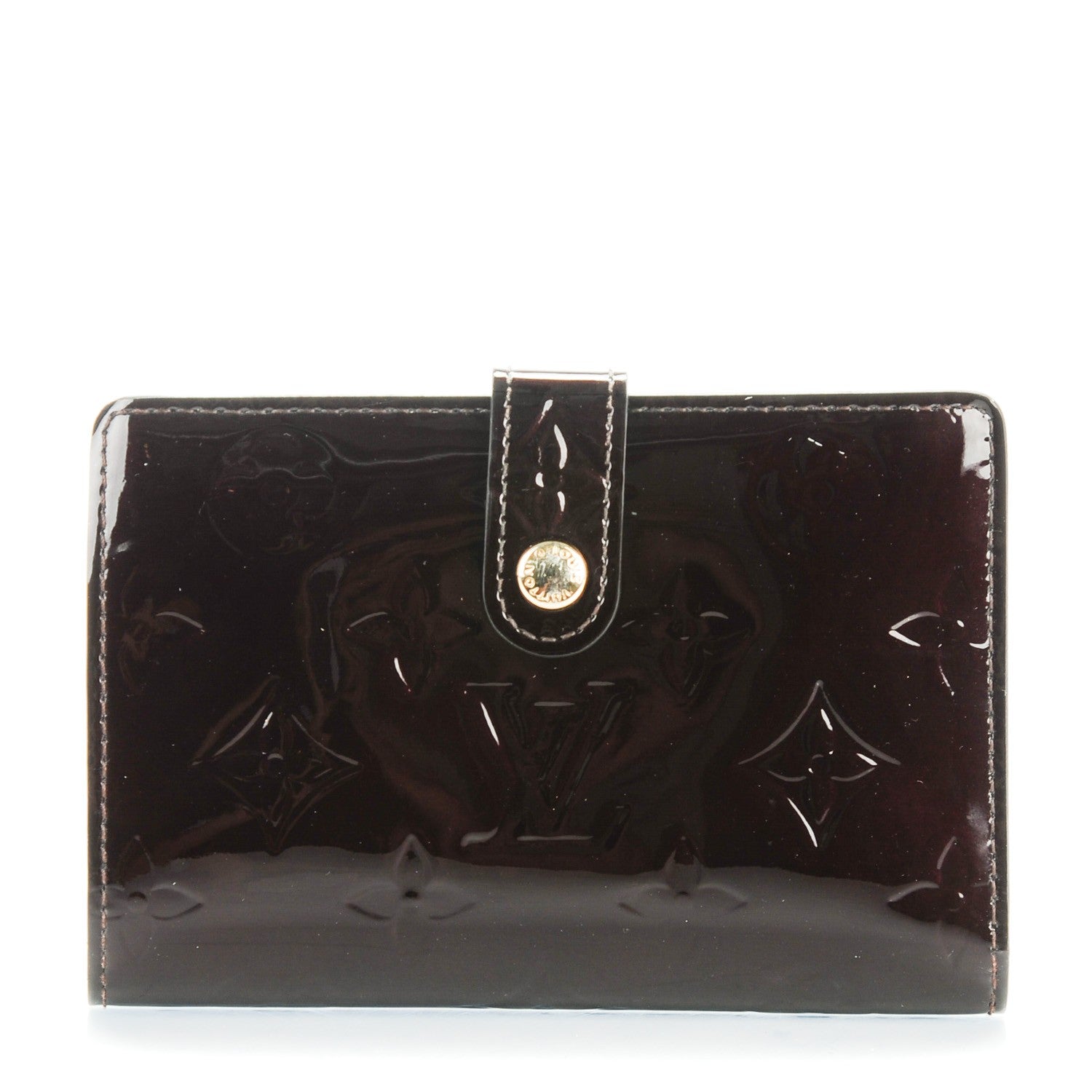 Louis Vuitton Vernis French Purse Wallet Amarante 1 of 8
