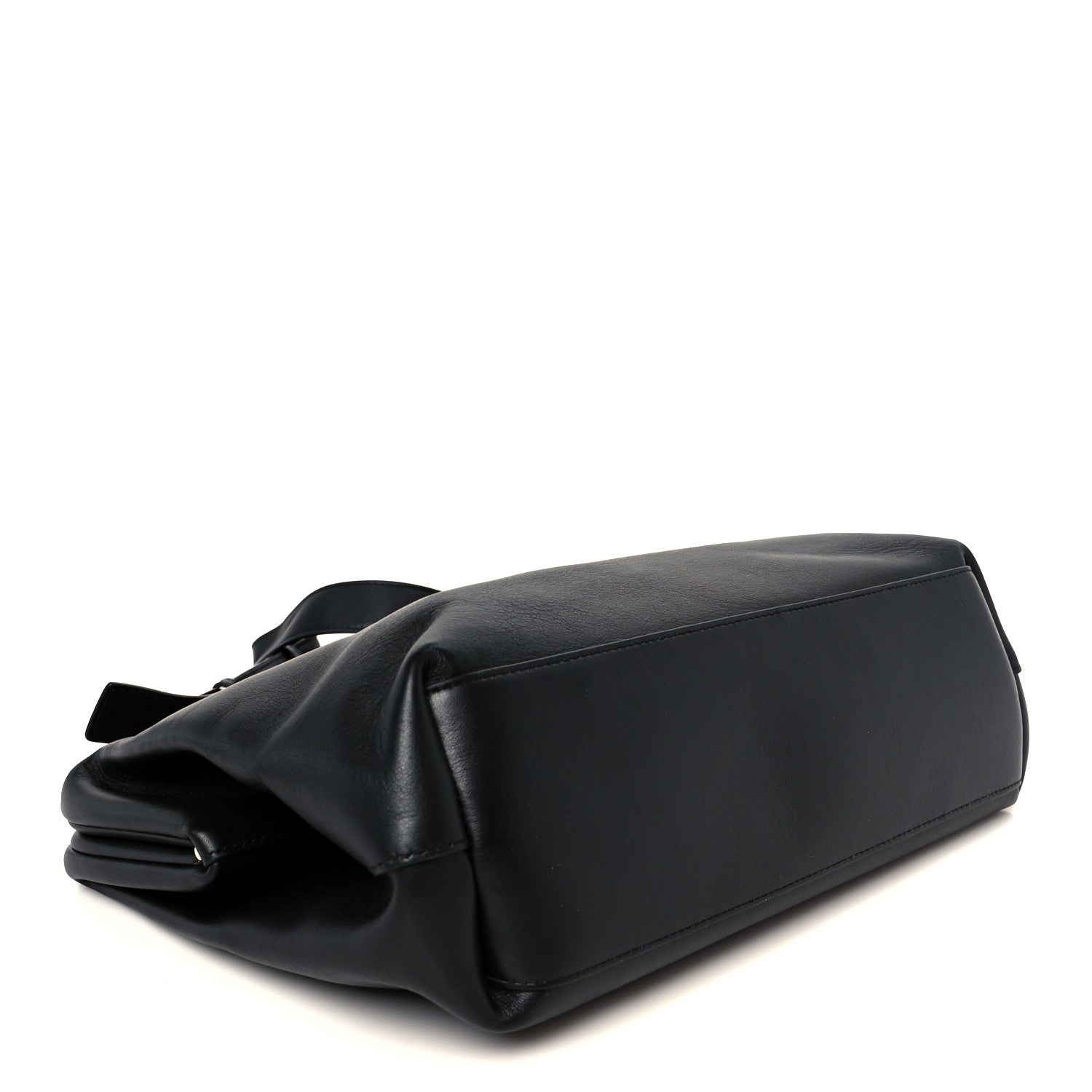 Bottega Veneta Calfskin Medium The Point Triangle Bag Black 4 of 9