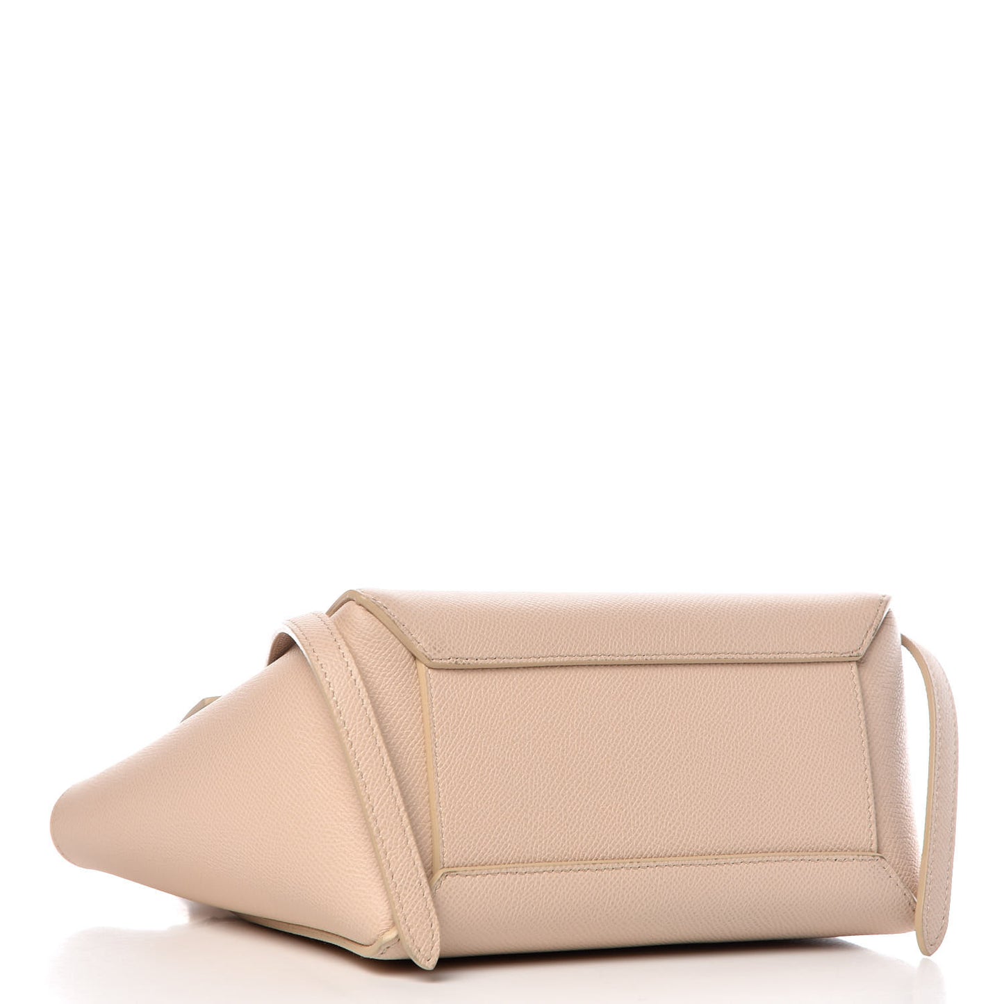 Grained Calfskin Nano Belt Bag Taupe