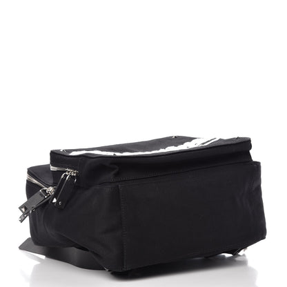 Valentino Garavani Canvas Logo Backpack Black 4 of 8