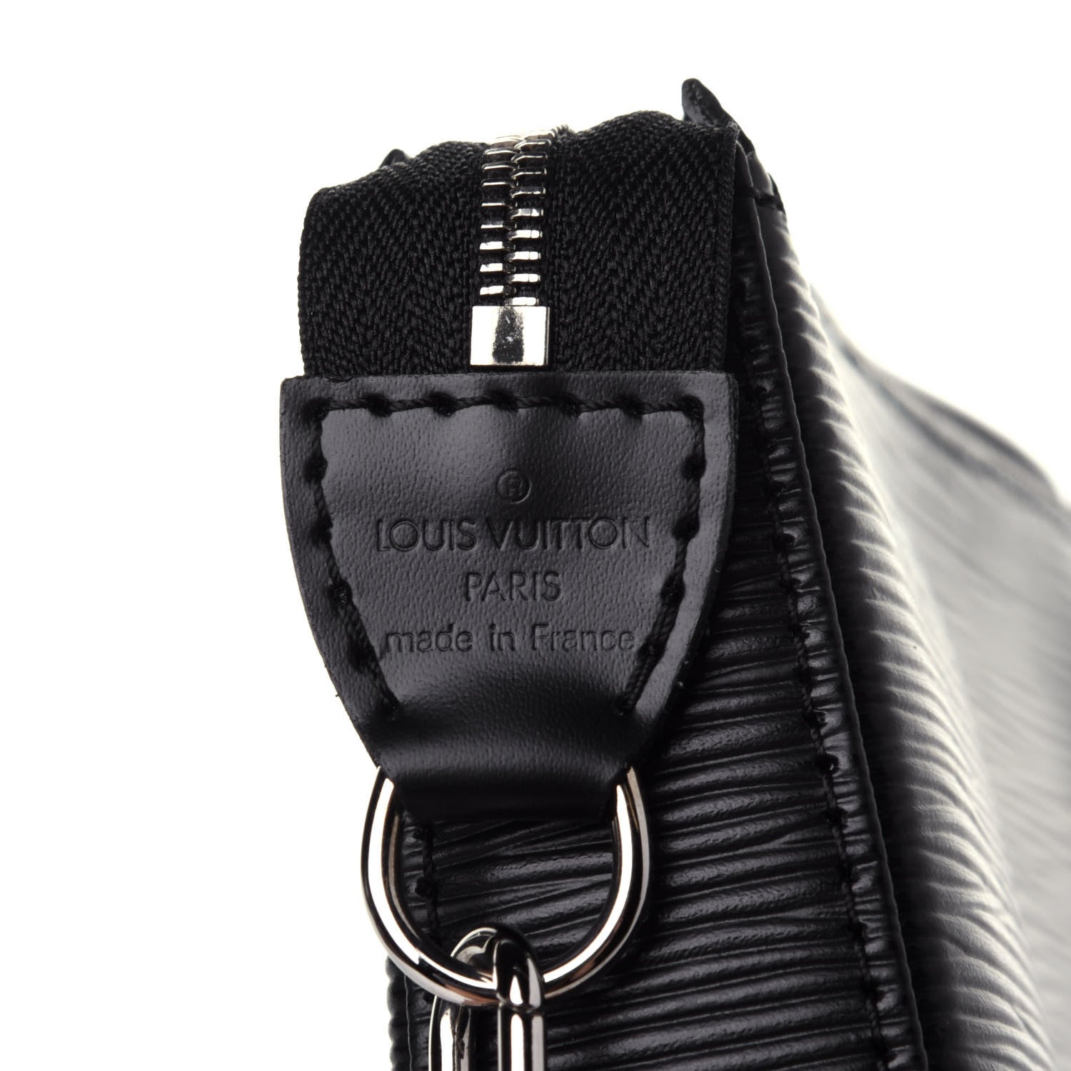 Louis Vuitton Epi Pochette Accessories NM Black 6 of 11