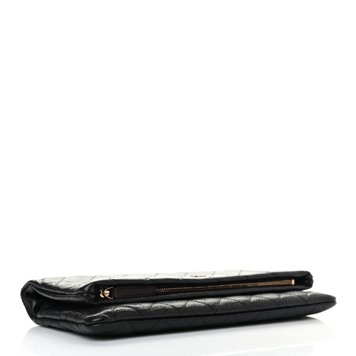 Chanel Caviar Quilted CC Beauty Clutch Black 6 of 13