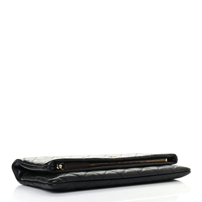 Chanel Caviar Quilted CC Beauty Clutch Black 6 of 13