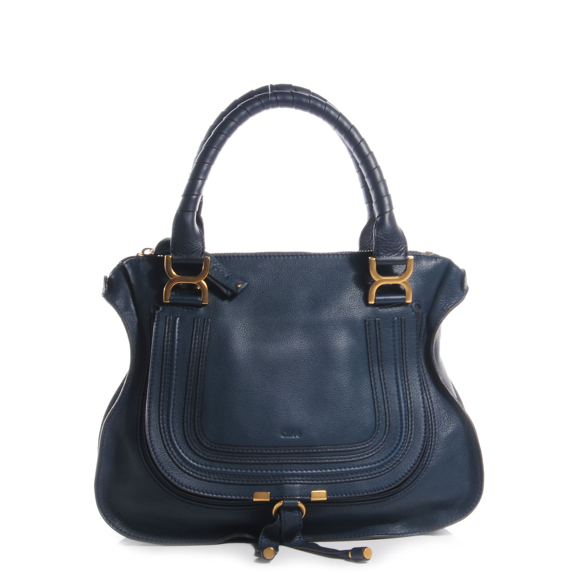 Chloe Calfskin Medium Marcie Satchel Overseas 1 of 9