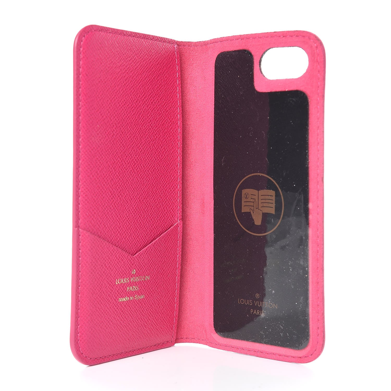 Louis Vuitton Monogram iPhone 7/8 Folio Case Pink 5 of 6