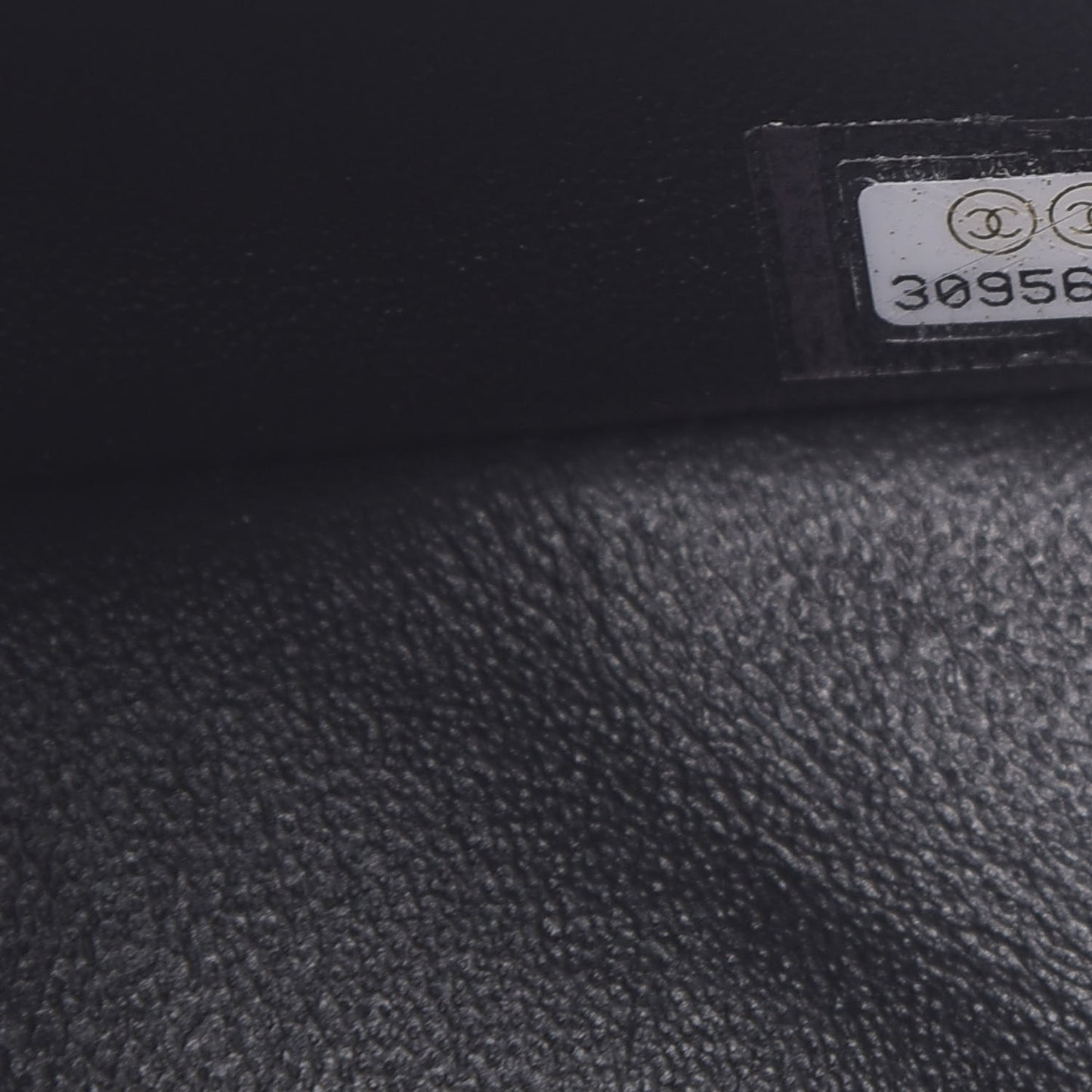 Lambskin Quilted Mini Square Flap Black