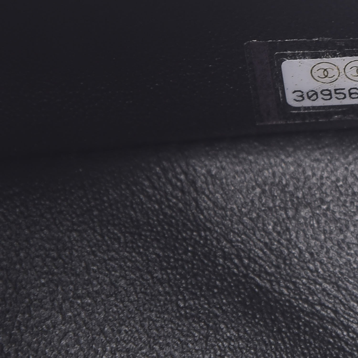 Chanel Lambskin Quilted Mini Square Flap Black 7 of 10