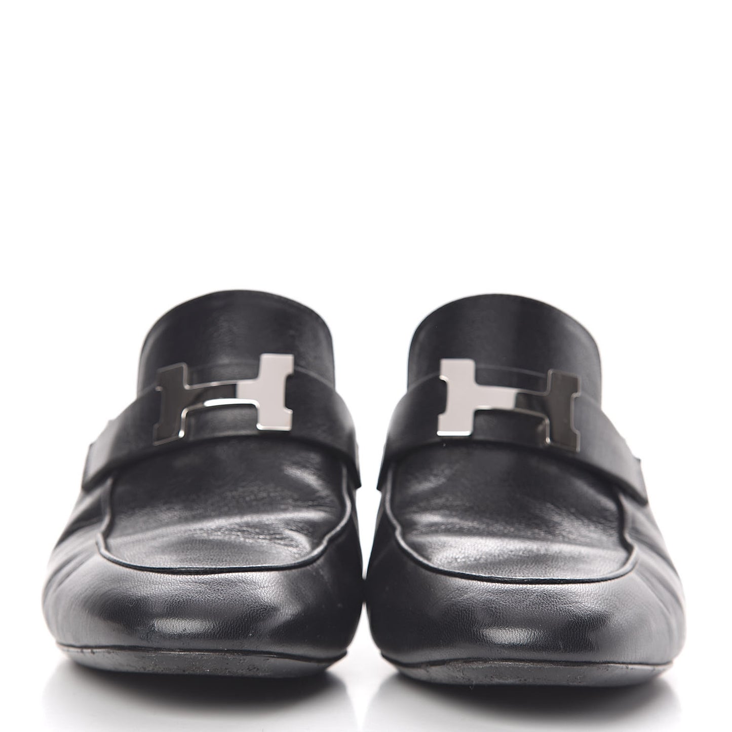 Goatskin Paradis Mules 37 Black