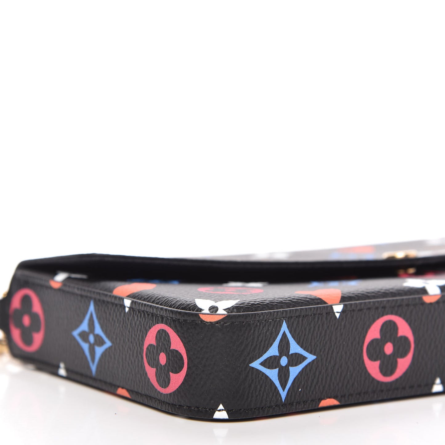 Game On Felicie Chain Wallet Black