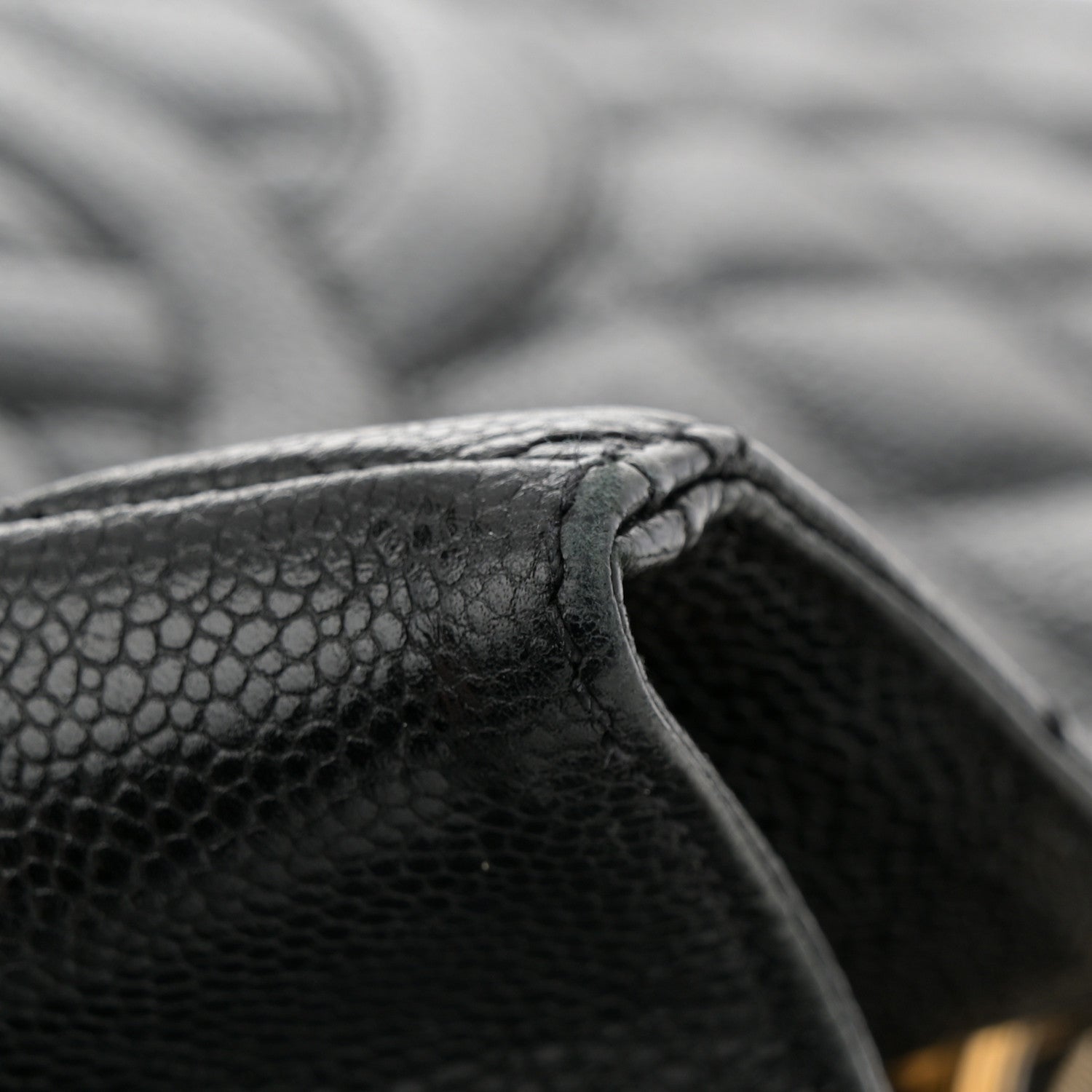 Chanel Caviar Quilted Grand Shopping Tote GST Black 14 of 15