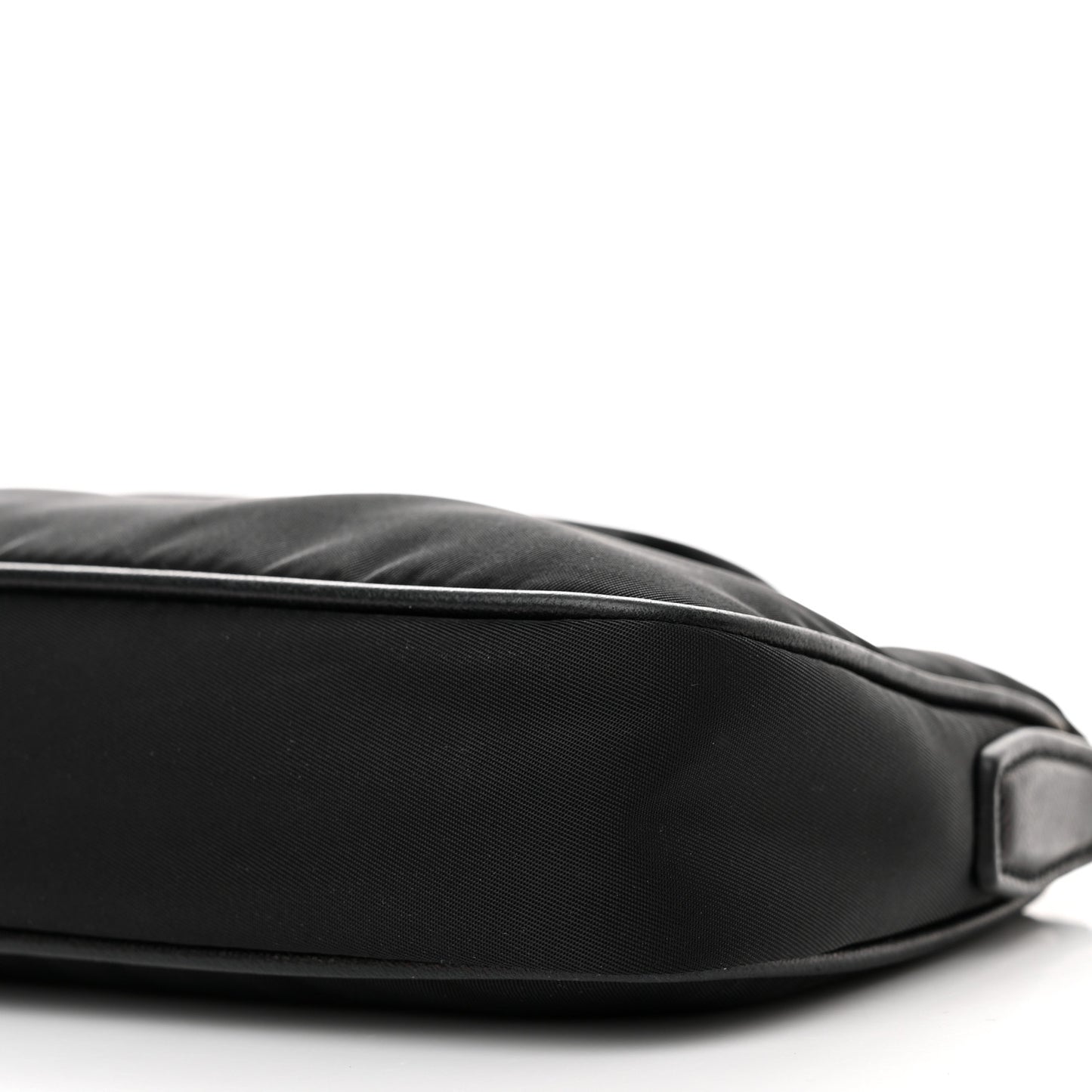 Tessuto Nylon Saffiano Crossbody Bag Black