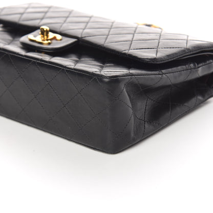 Chanel Lambskin Quilted Medium Double Flap Black 7 of 11