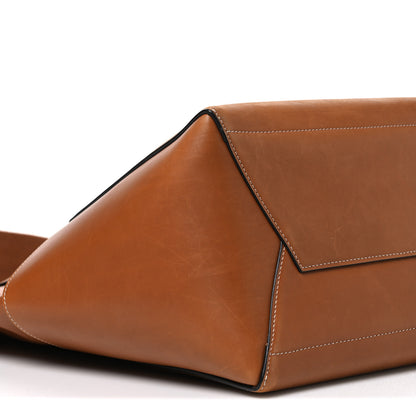 Celine Natural Calfskin Seau Sangle Bucket Bag Tan 9 of 12