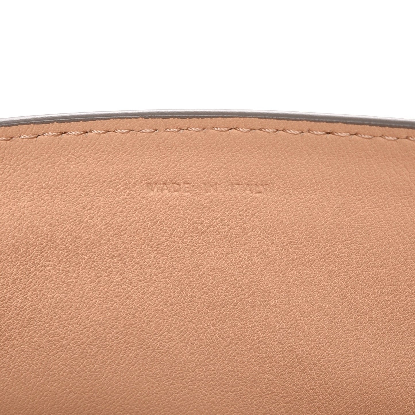 Calfskin Double Sided PS Courier Bag Mushroom