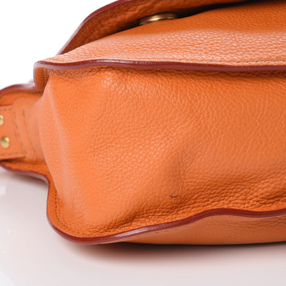 Chloe Calfskin Medium Marcie Top Handle Bag Indian Summer 10 of 11