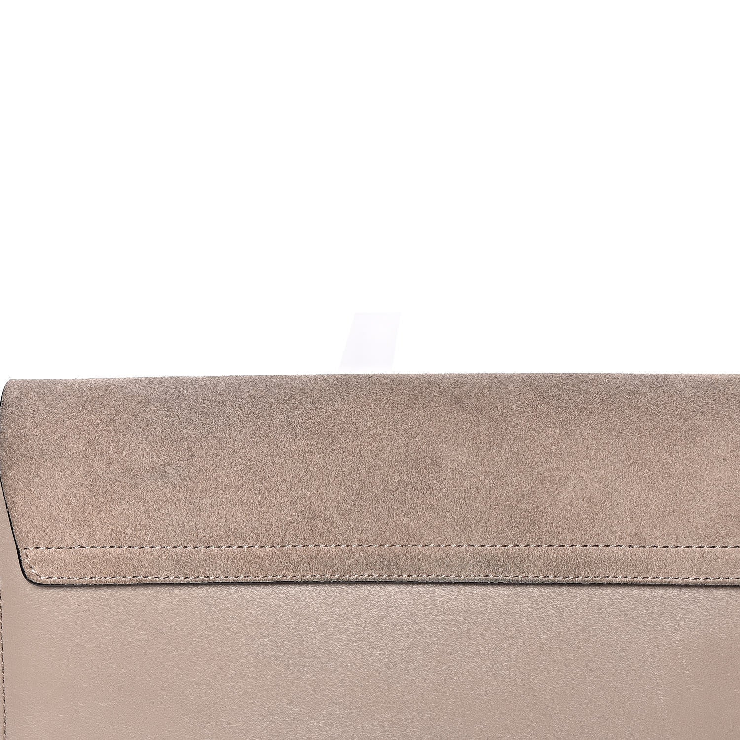 Chloe Suede Calfskin Faye Clutch Motty Grey 11 of 13