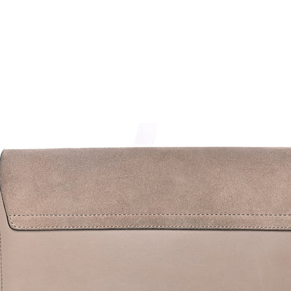 Chloe Suede Calfskin Faye Clutch Motty Grey 11 of 13