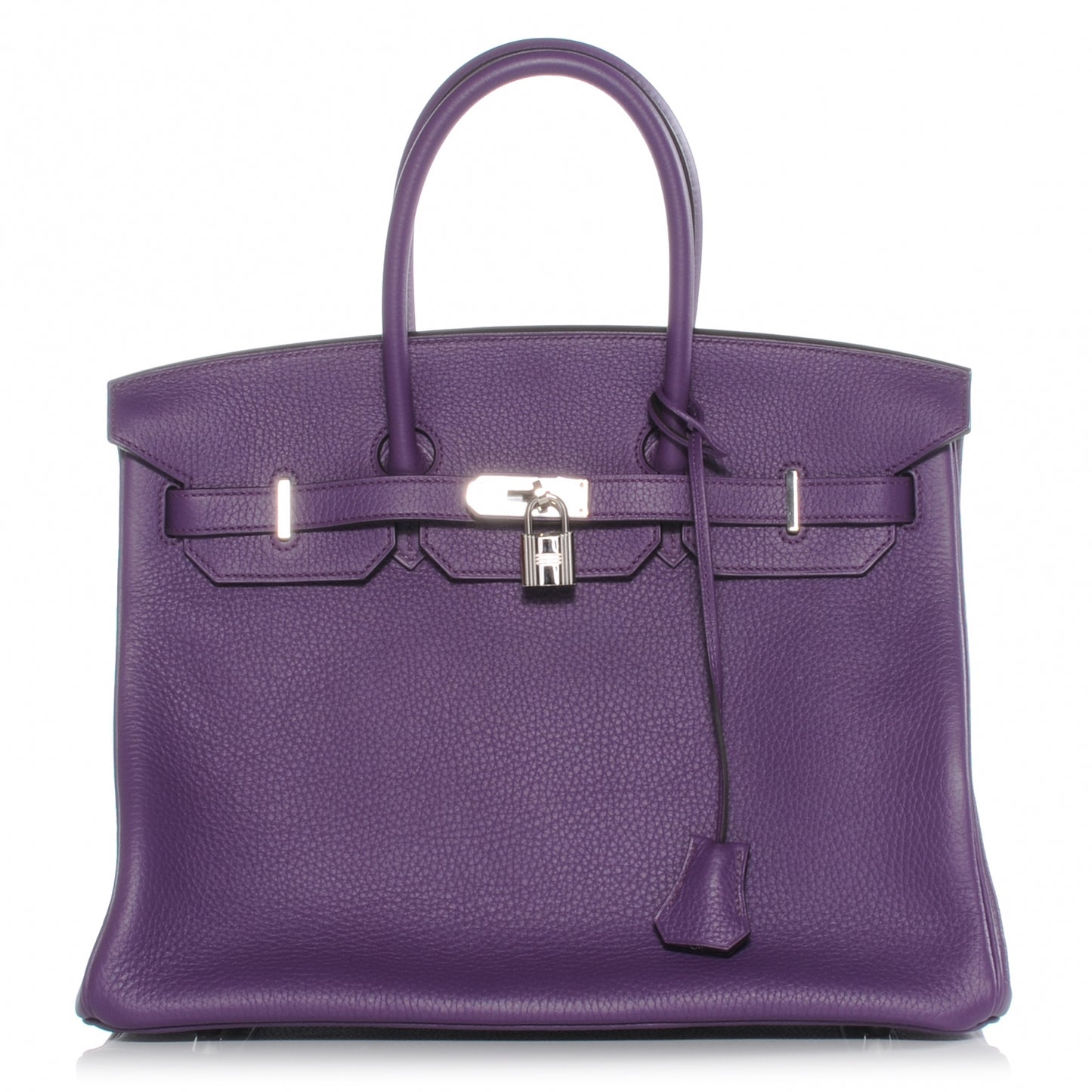 Taurillon Clemence Birkin 35 Ultraviolet