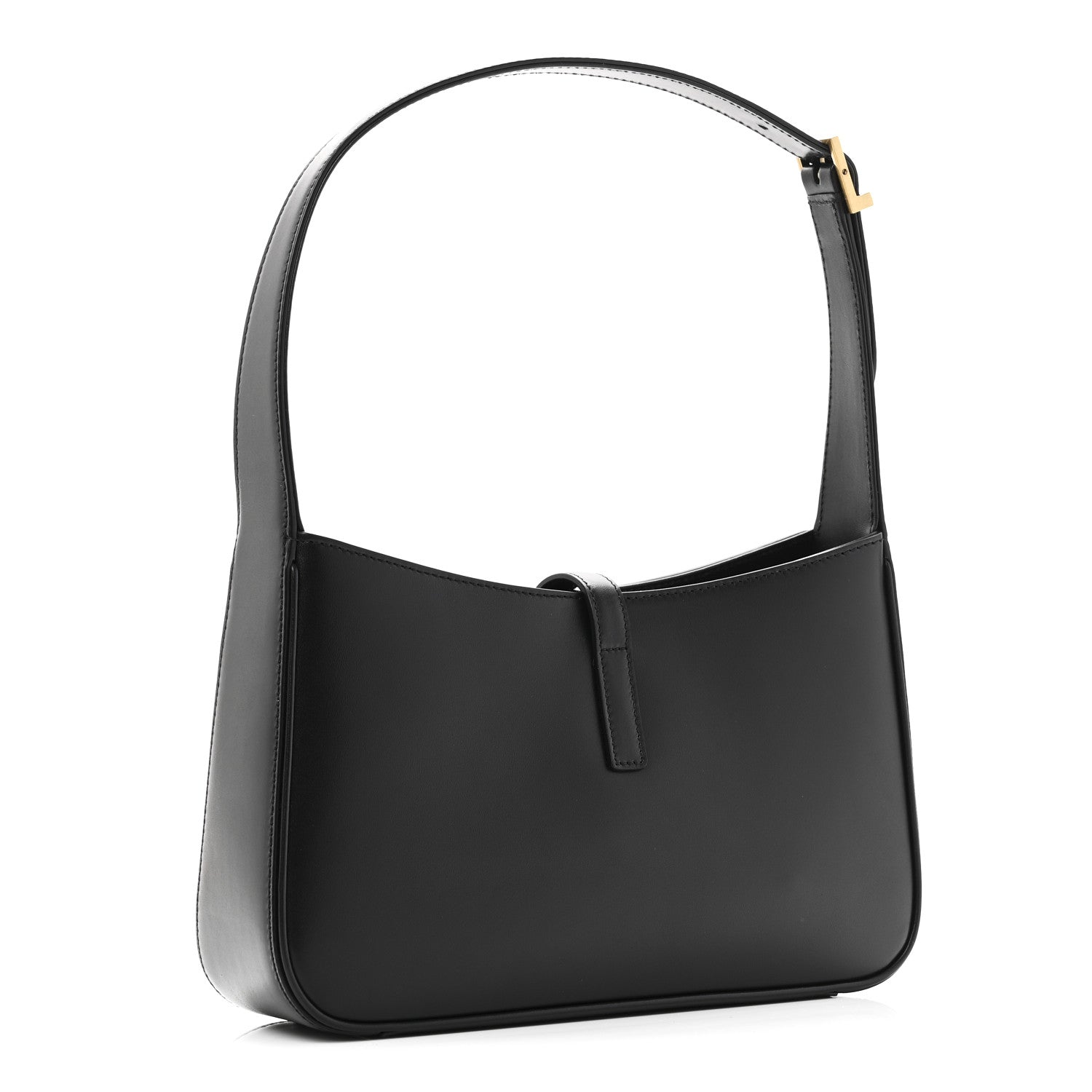 Saint Laurent Smooth Calfskin Le 5 A 7 Hobo Black 3 of 11