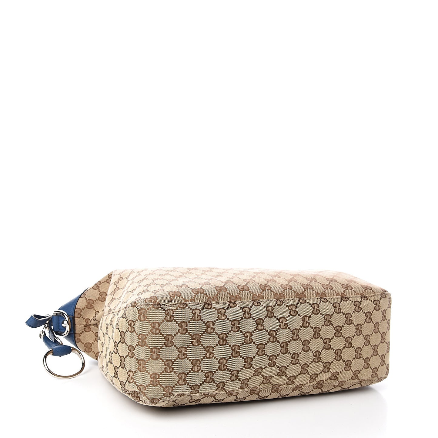 Monogram Large Icon Bit Top Handle Bag Blue