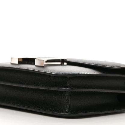 Hermes Veau Monsieur Lizard Constance 18 Black Ombre 8 of 10