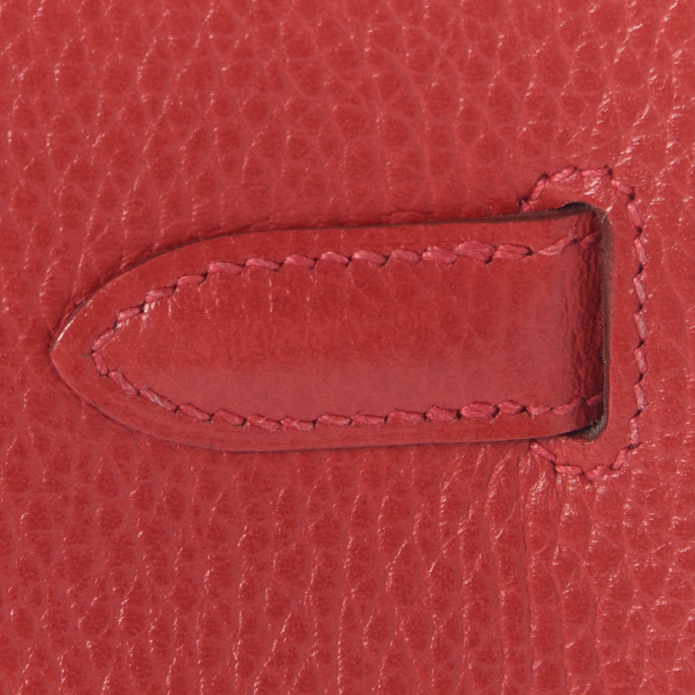 Hermes Ardennes Birkin 35 Rouge Vif 9 of 29