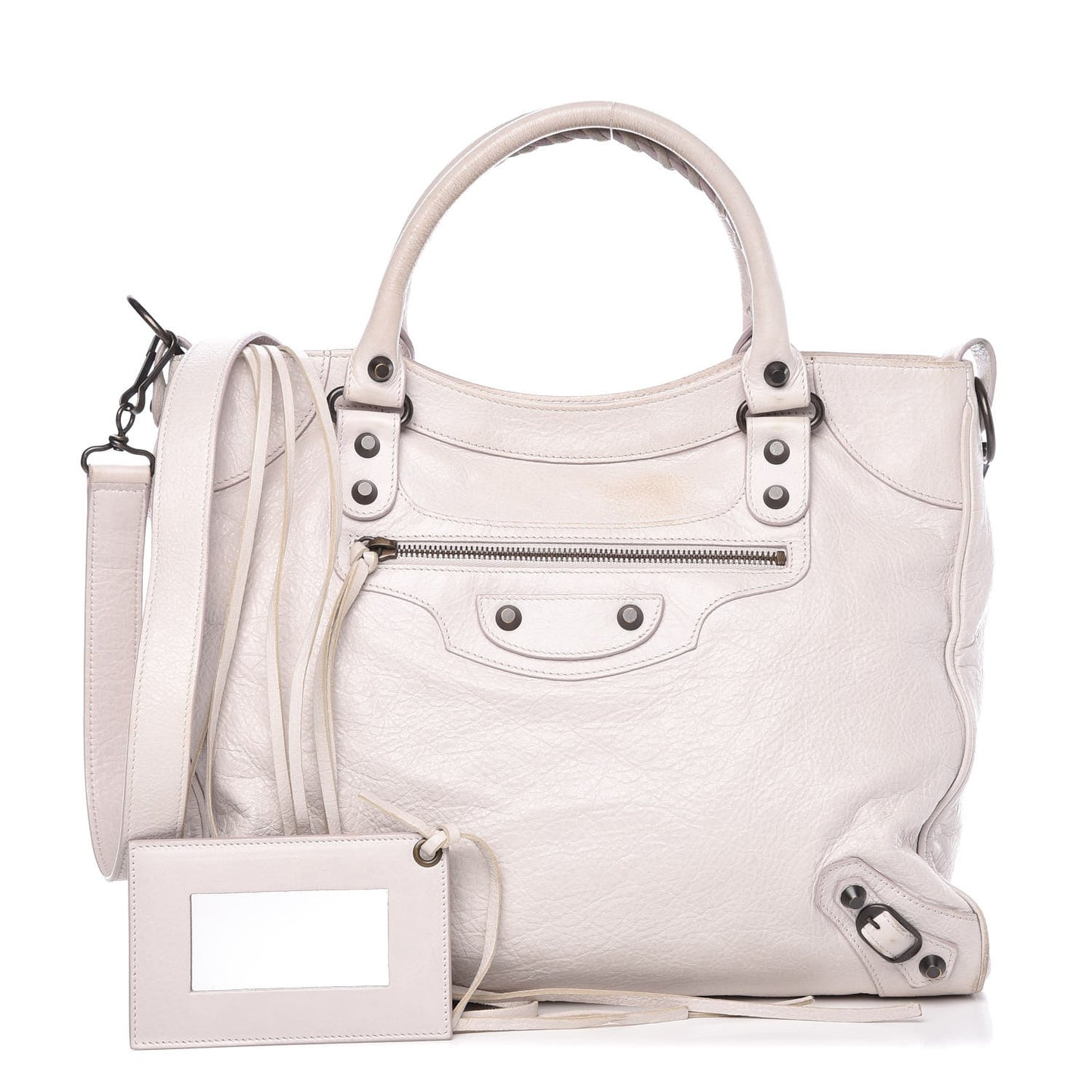 Agneau Classic Hardware Velo Nacre