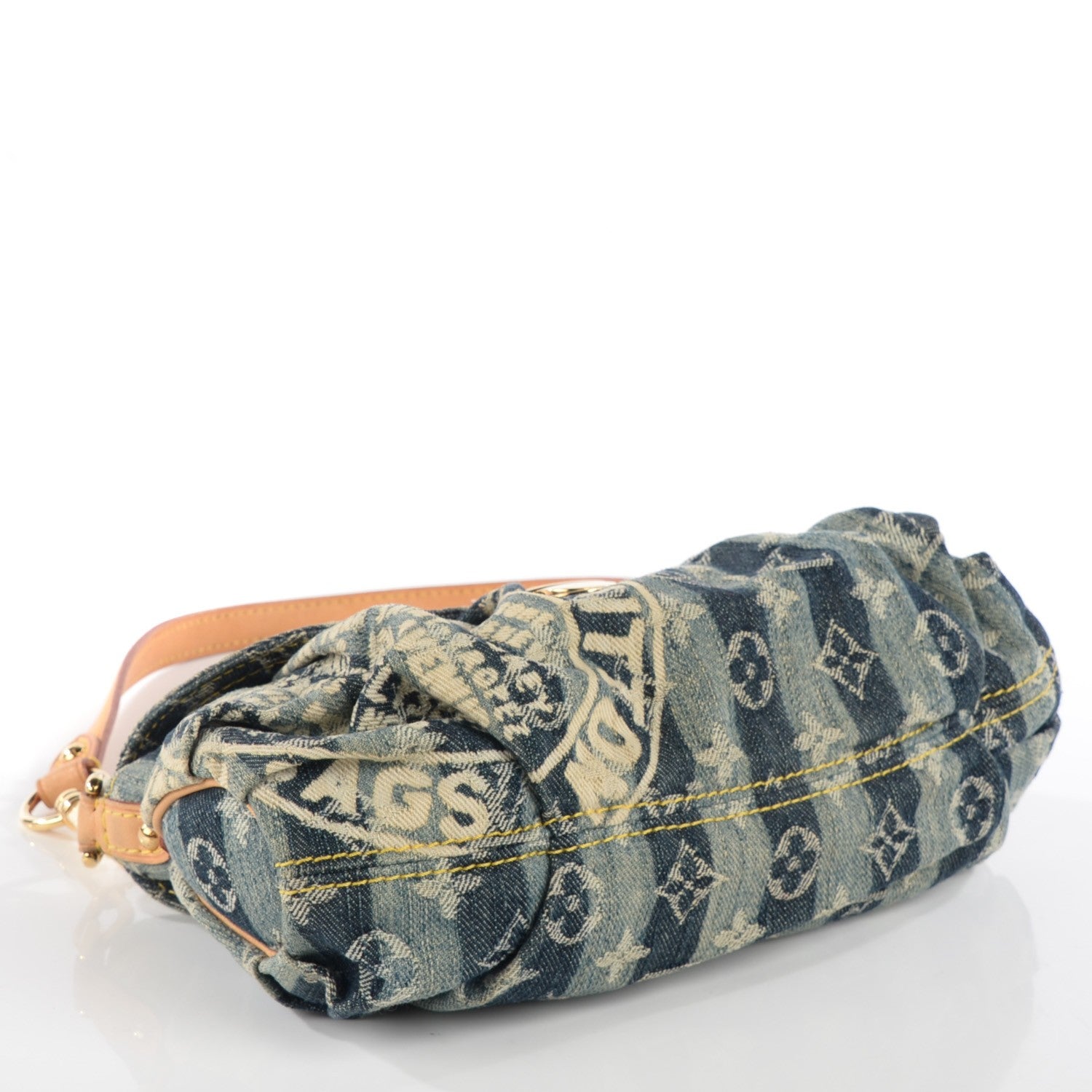 Louis Vuitton Denim Raye Mini Pleaty 4 of 9