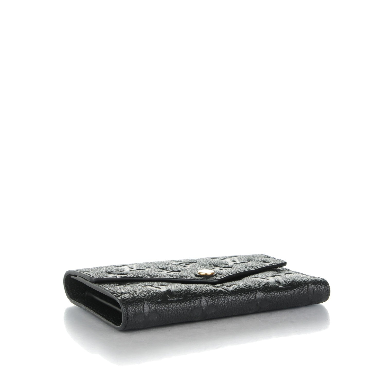Louis Vuitton Empreinte Compact Curieuse Wallet Black 4 of 7