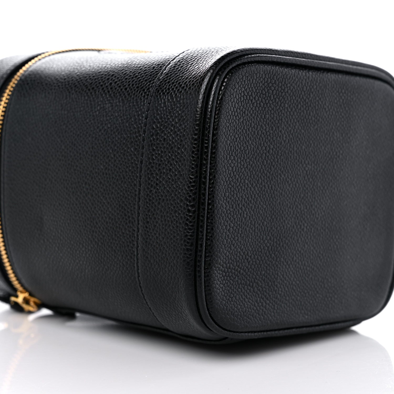 Chanel Caviar Vanity Cosmetic Case Black 9 of 11