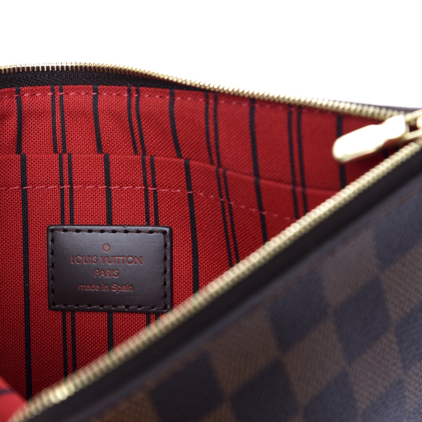 Damier Ebene Neverfull MM GM Pochette