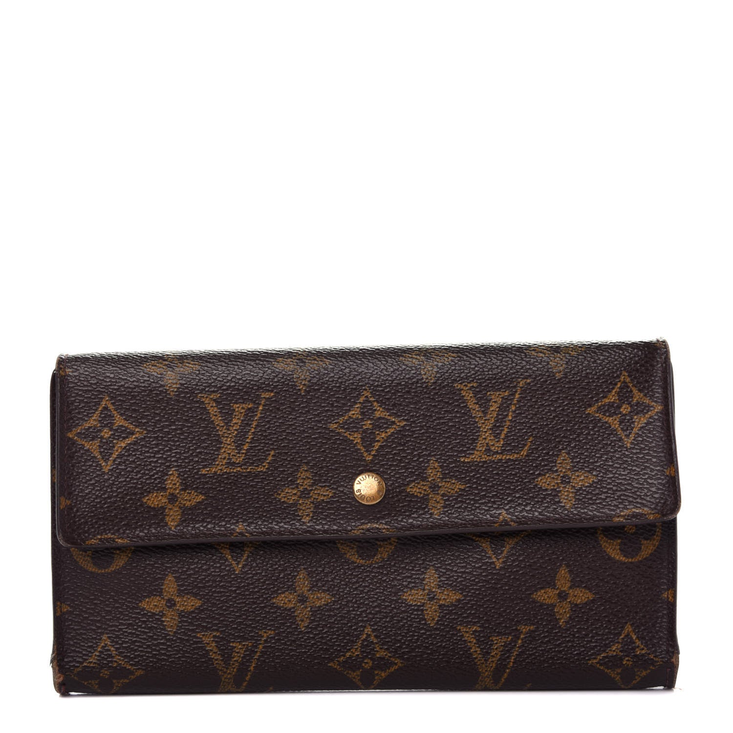 Louis Vuitton Monogram Porte Tresor International Wallet 1 of 7