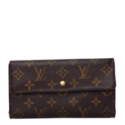 Louis Vuitton Monogram Porte Tresor International Wallet 1 of 7