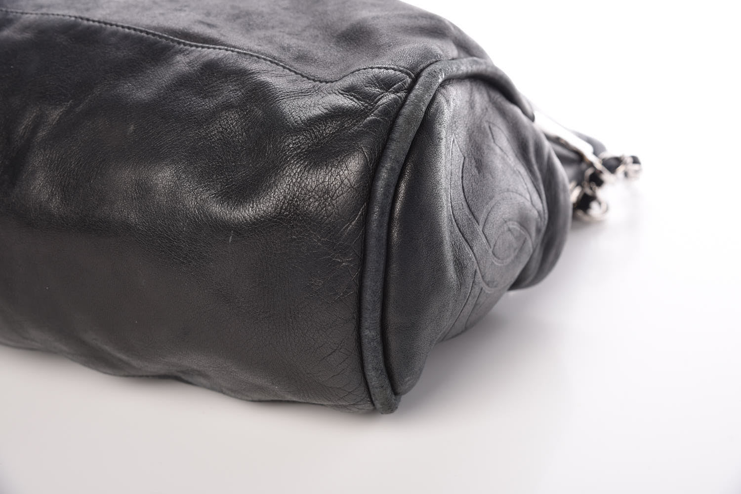 Chanel Lambskin Large Ultimate Soft Tote Black 10 of 12