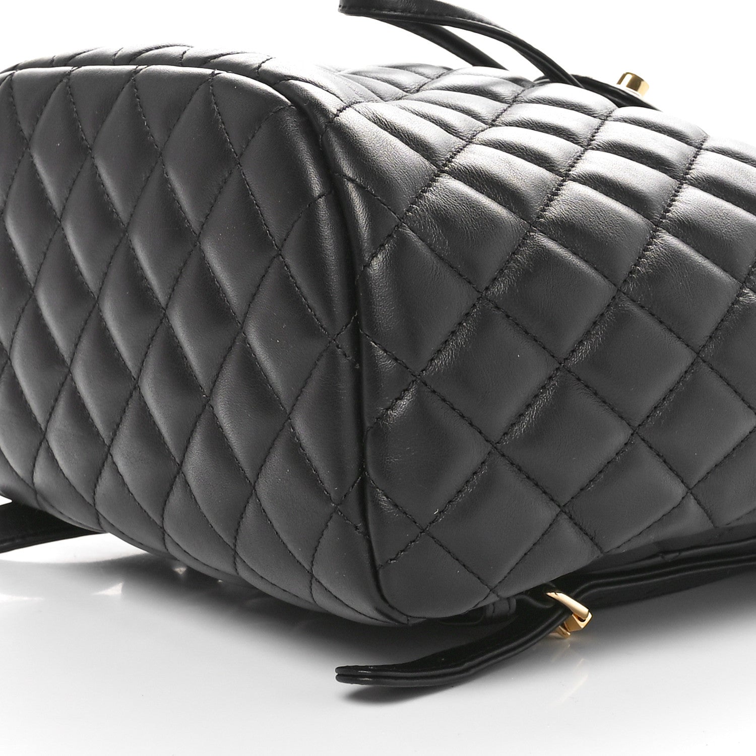 Chanel Lambskin Quilted Small Urban Spirit Backpack Black 10 of 10