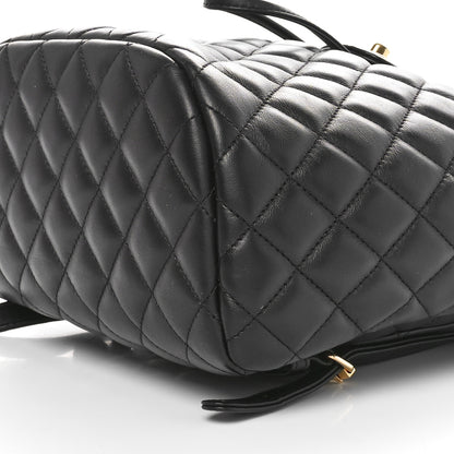 Chanel Lambskin Quilted Small Urban Spirit Backpack Black 10 of 10