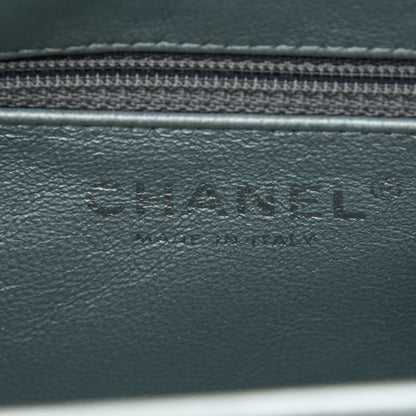 Chanel Metallic Lambskin Quilted Timeless Clutch Silver 6 of 7