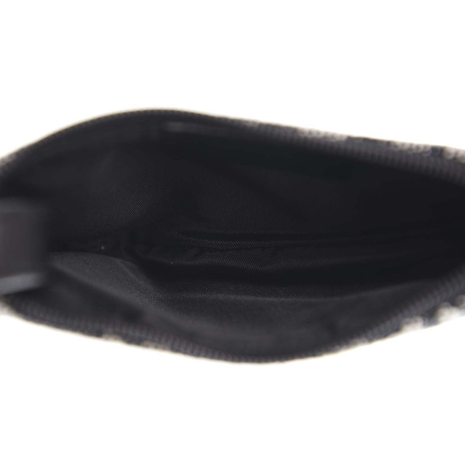 Christian Dior Monogram Saddle Coin Purse Black 5 of 7
