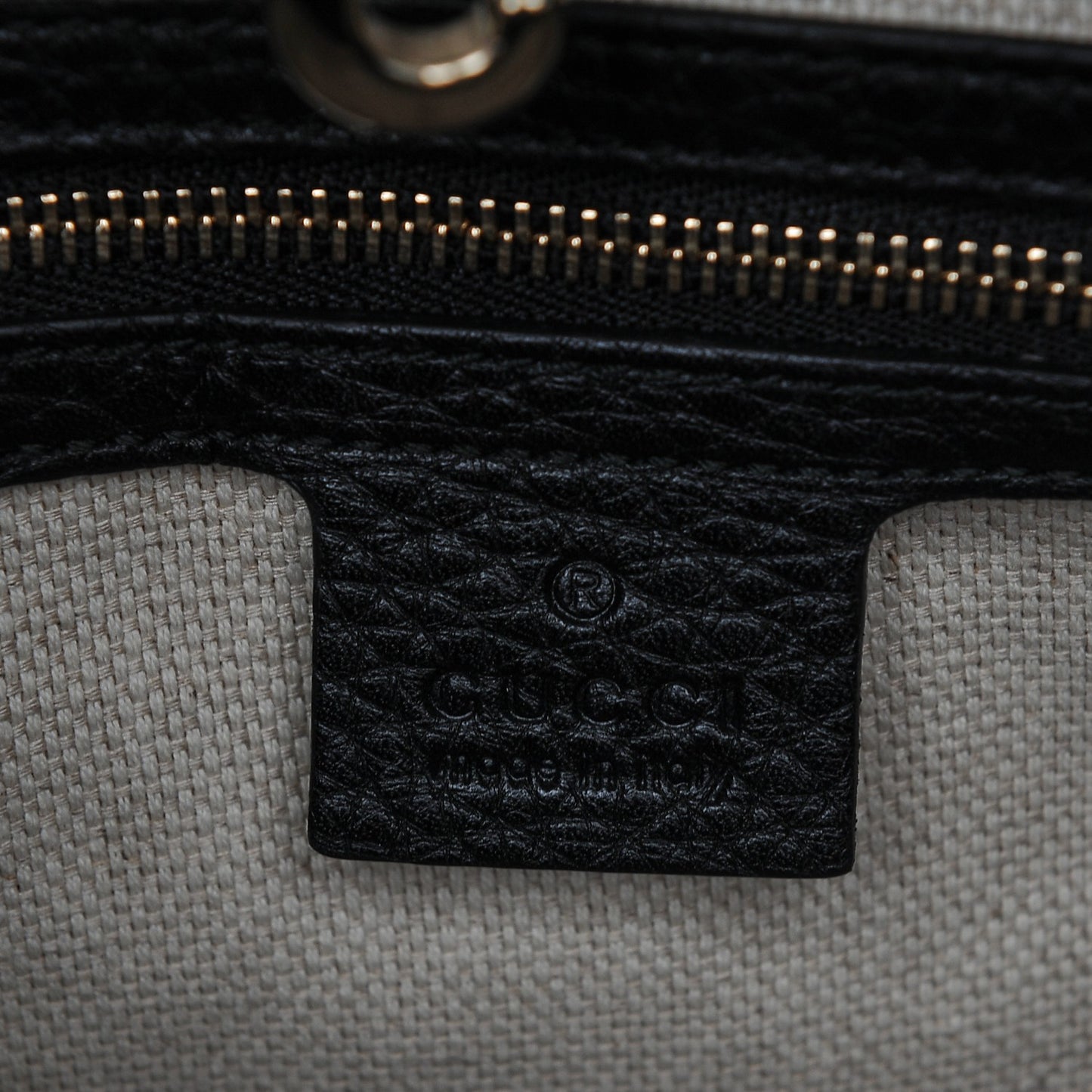 Pebbled Calfskin Medium Soho Chain Shoulder Bag Black