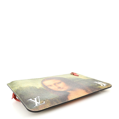 Louis Vuitton Masters Da Vinci Neverfull MM Pochette 4 of 7