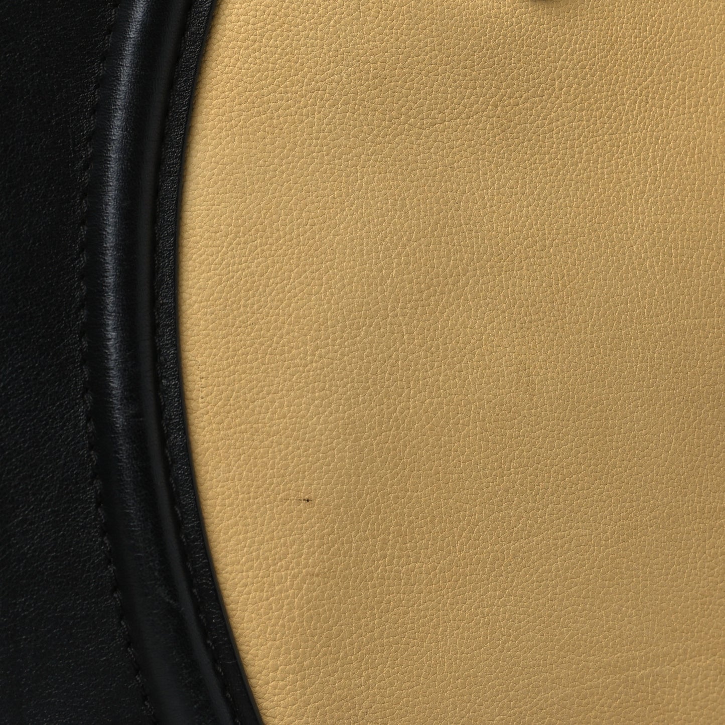 Velluto Calfskin Mini Tri-Color Luggage Vanilla