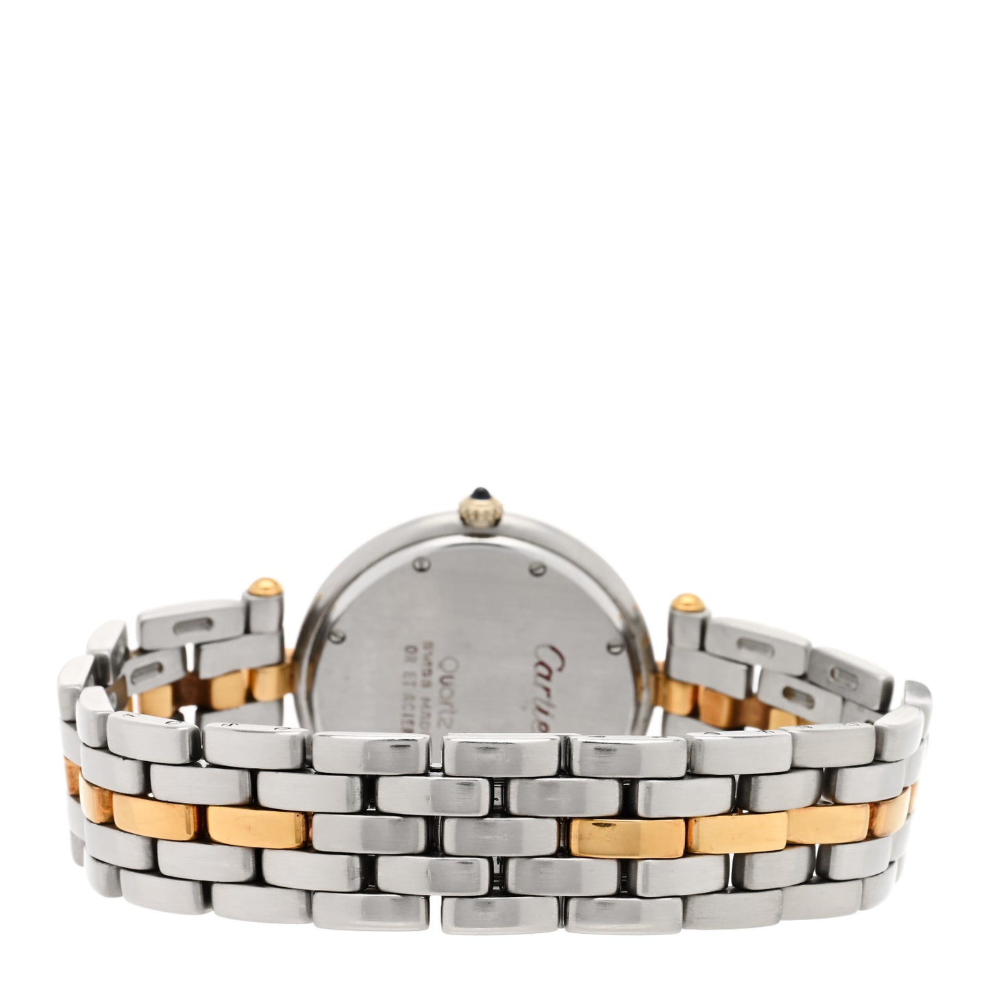 Stainless Steel 18K Yellow Gold 29mm Panthere Vendome Quartz Watch