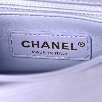 Chanel Caviar Quilted Extra Mini Coco Handle Flap Light Purple 6 of 10