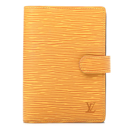 Louis Vuitton Epi Small Ring Agenda Cover Tassil 1 of 6