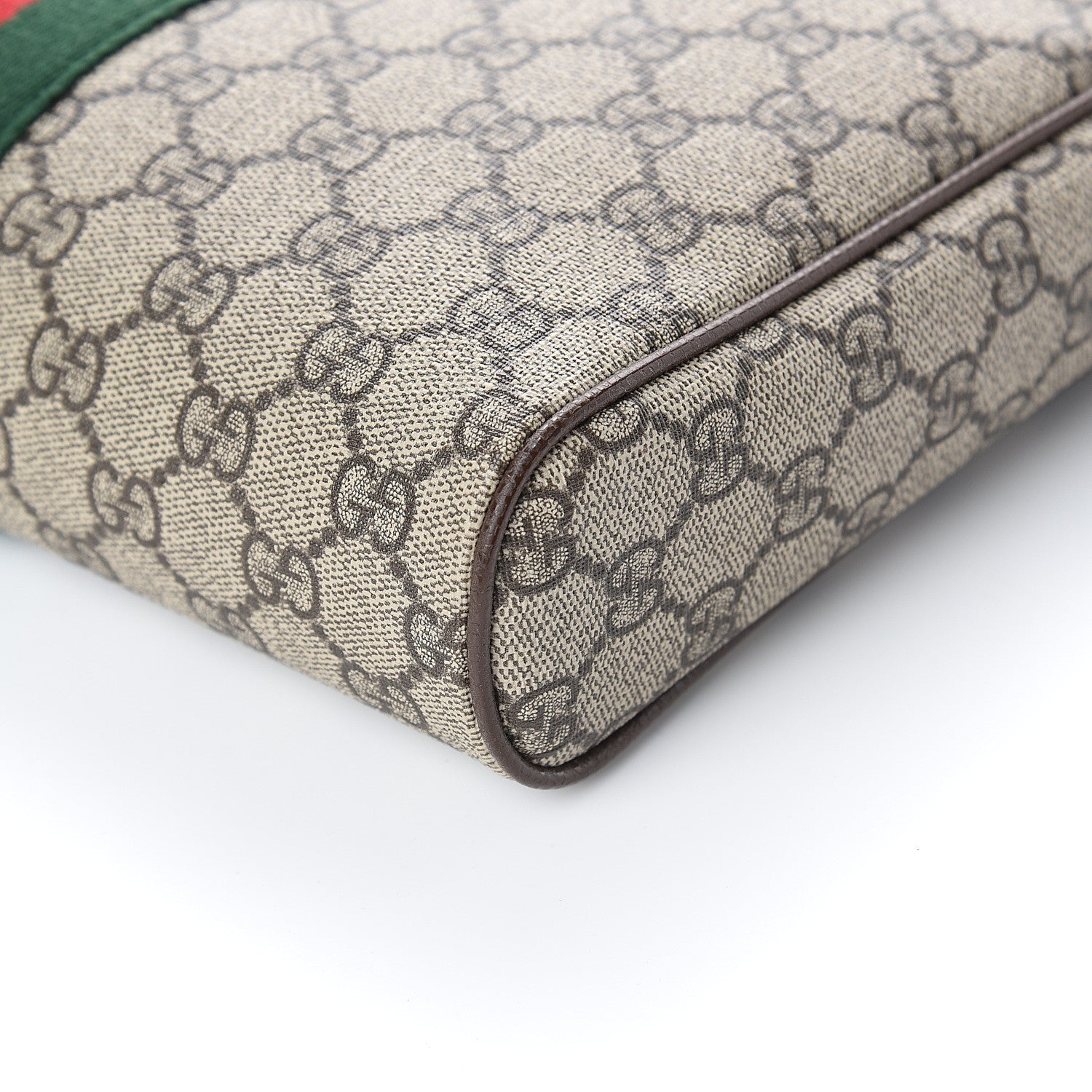 Gucci GG Supreme Monogram Web Medium Ophidia Messenger Bag Brown 8 of 8