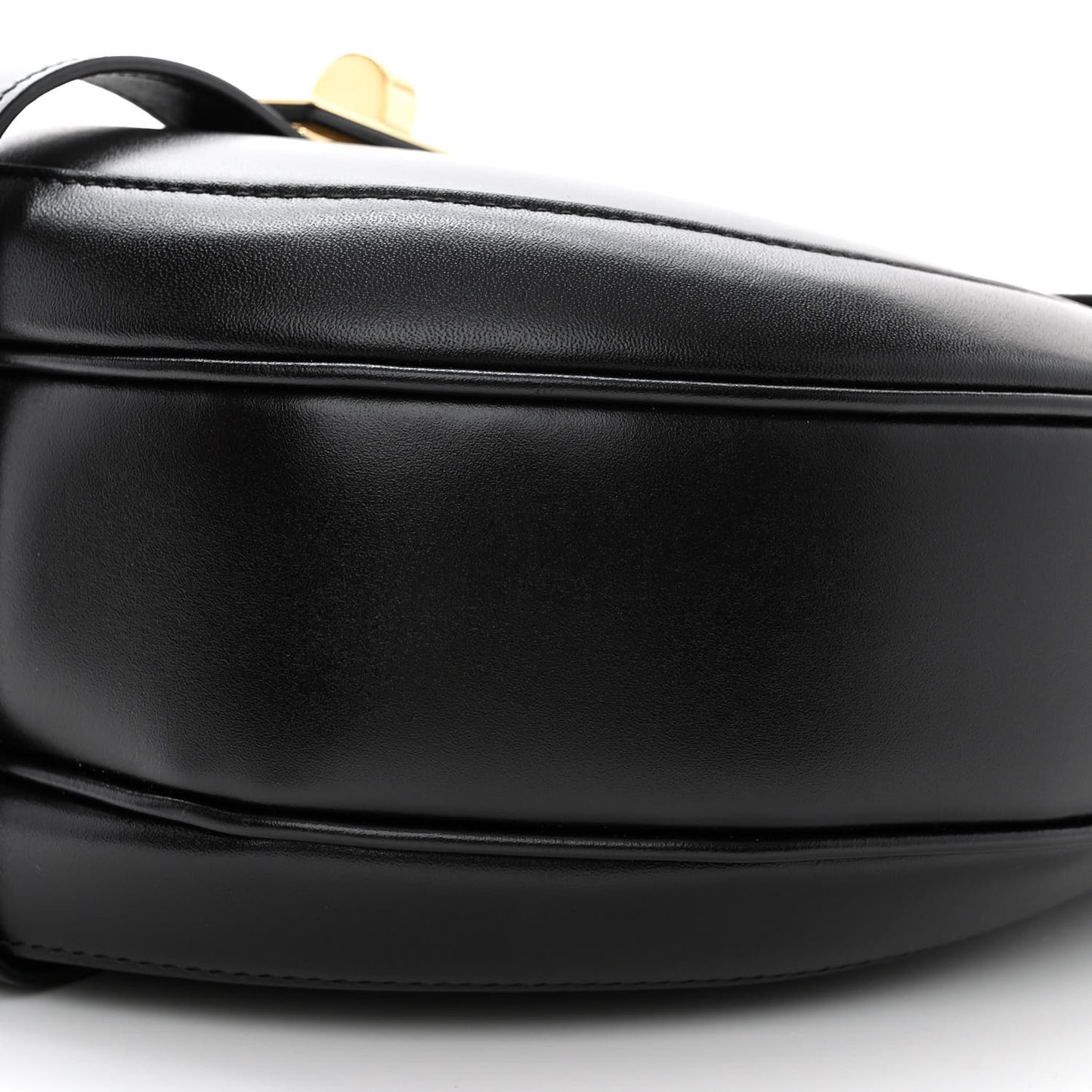 Satinated Calfskin Medium Besace 16 Black