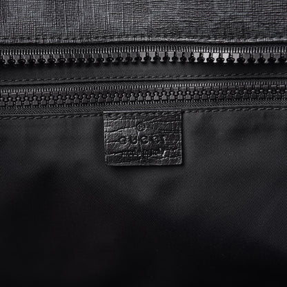 Gucci GG Plus Monogram Travel Bag Black 6 of 12